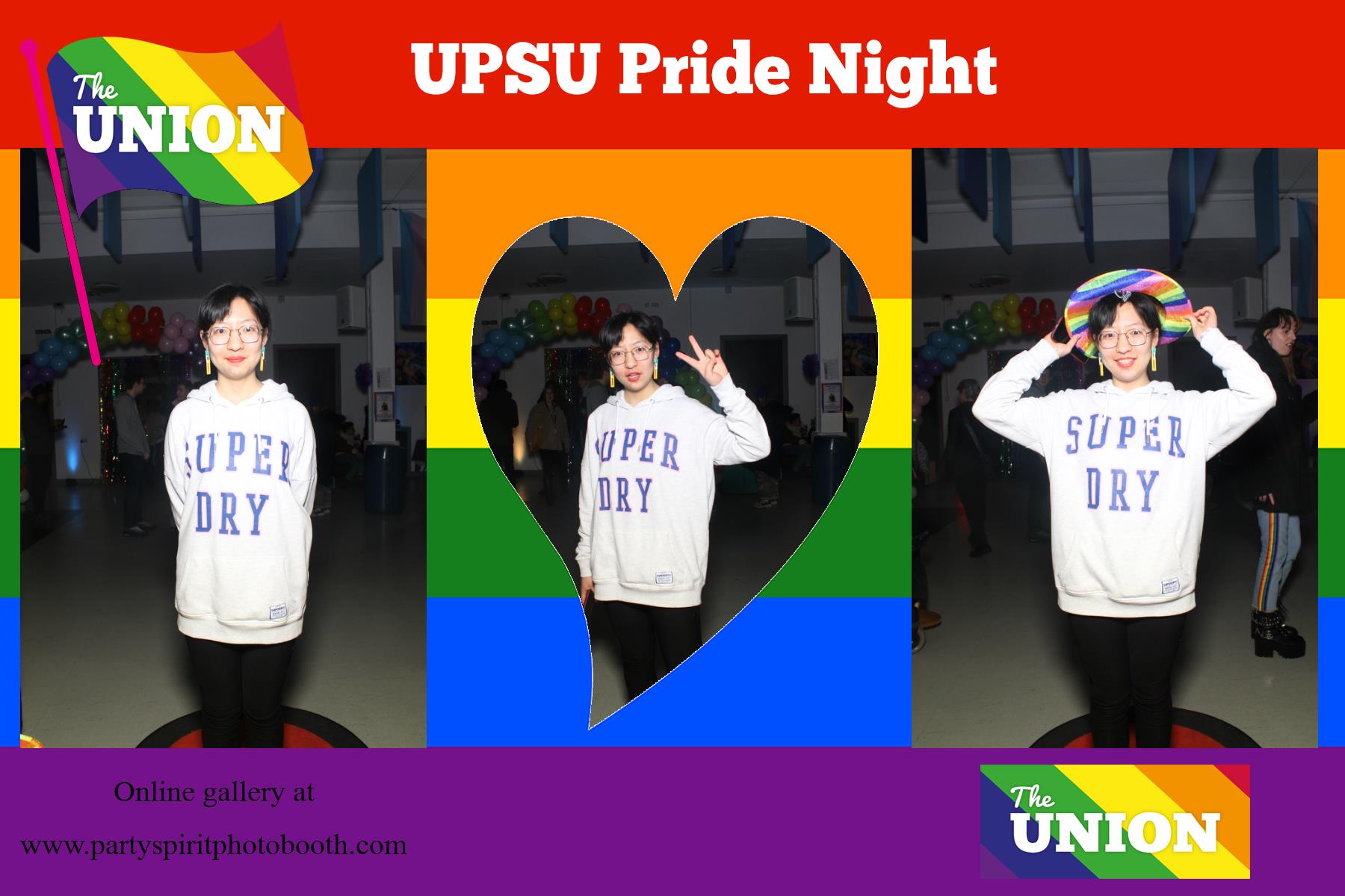 UPSU Pride Night | View more photos from the event at gallery.partyspiritphotobooth.com/u/PartySpiritPhotoBooth/UPSU-Pride-Night